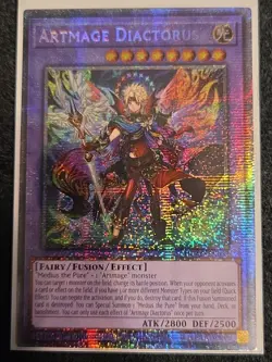 Yugioh Artmage Diactorus DUAD-EN032 Starlight Rare 1st Edition NM - Image 1