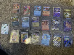 Lot of 19 Pokemon Cards - VSTAR, VMAX, Holo - Image 1