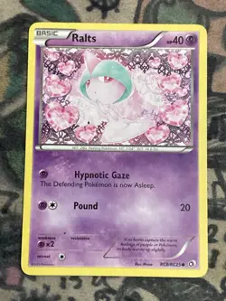 2013 Pokemon Card Ralts RC8/RC25 Legendary Treasures Radiant Collection - Image 1