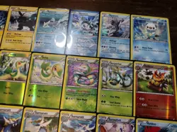 HUGE Lot Of 35 Vintage Holo/Reverse Holo Black & White Pokemon Cards! - Image 4