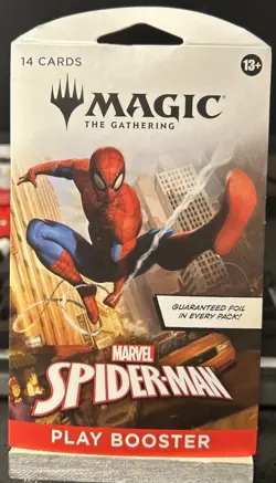 Magic: The Gathering - Marvel Spider-Man Play Booster Pack (14 Cards, Sealed) - Image 1