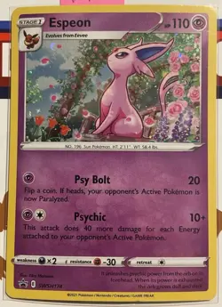 Espeon SWSH174 SWSH: Sword & Shield Promo Cards Holo - Image 1