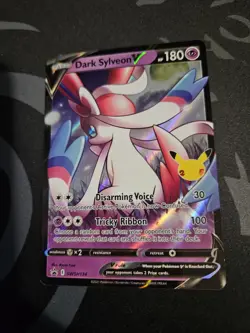Dark Sylveon V SWSH134 SWSH: Sword & Shield Promo Cards Holo NM - Image 3