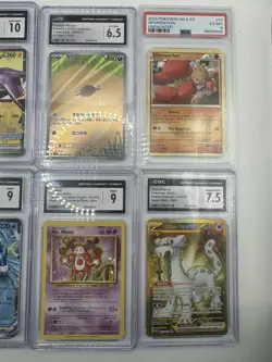 Lot Of 7 Graded Pokemon Cards, PSA 7, CGC - Pokemon TCG - Image 4