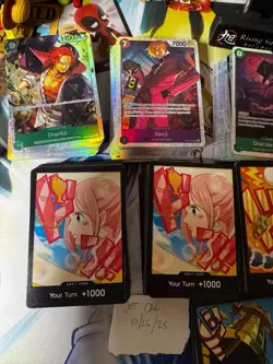 Bandai One Piece PRB02 The Best 240 SR Foil And 170 Reg Don Card Lot Luffy + - Image 2