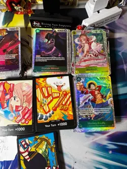 Bandai One Piece PRB02 The Best 240 SR Foil And 170 Reg Don Card Lot Luffy + - Image 3