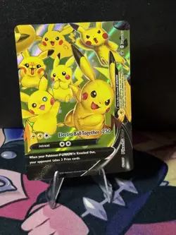Pikachu V-Union [Set of 4] SWSH: Sword & Shield Promo Cards Holo - Image 4
