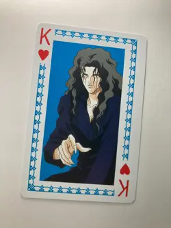 Toguro YuYu Hakusho Playing Poker card Yoshihiro Togashi Shueisha Japanese - Image 2