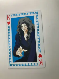 Toguro YuYu Hakusho Playing Poker card Yoshihiro Togashi Shueisha Japanese - Image 3