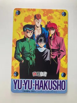 Toguro YuYu Hakusho Playing Poker card Yoshihiro Togashi Shueisha Japanese - Image 5