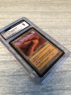 Shivan Gorge MTG Urza's Saga Magic Rare CGC Graded 9 FREE SHIPPING - Image 3