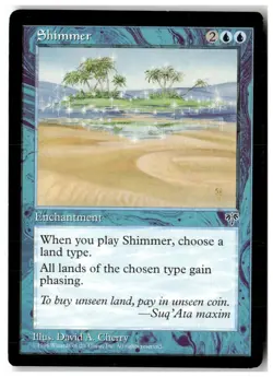 MTG Shimmer - Mirage Moderately Played English - Image 1