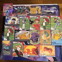 Pokemon Topps Vintage Card Lot - Image 1