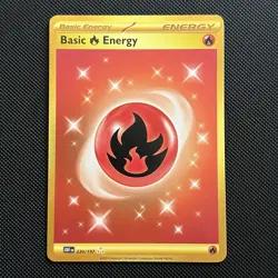Pokemon TCG Basic Fire Energy Sv03: Obsidian Flames 230/197 - Image 1