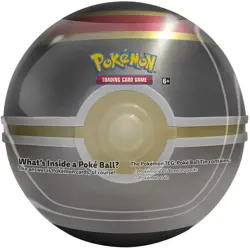Pokemon TCG Poke Ball Tin Sealed 3 Booster Packs LUXURY BALL New Sealed - Image 1