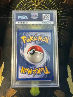 Pokemon Mewtwo 10/102 Base Set Vintage Holo PSA 5 - Image 2