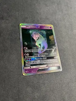 Pokemon TCG Mewtwo GX Shining Legends Secret Rare 78/73 Holo Full Art Nm - LP - Image 4