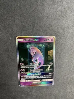 Pokemon TCG Mewtwo GX Shining Legends Secret Rare 78/73 Holo Full Art Nm - LP - Image 5