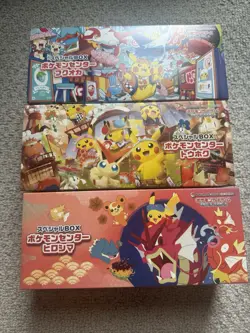 Pokemon Center Tohoku Hiroshima Fukuoaka - Special Box Accessories (No Promos) - Image 1