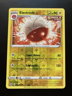 Pokemon - Electrode - Fusion Strike - 088/264 - Reverse Holo Rare **NM/M** - Image 2