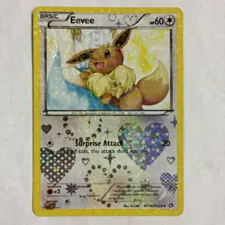 Eevee RC14/RC25 Legendary Treasures: Radiant Collection Holo LP Pokemon TCG - Image 1