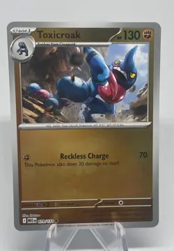 Toxicroak 079/132 Me01: Mega Evolution Reverse Holo - Pokemon TCG NM Free S/H - Image 1