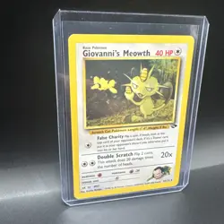 Giovanni's Meowth - Pokemon TCG Karte - Gym Challenge - 43/132 - 2000 - Image 2