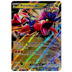 Koraidon ex 120/162 Temporal Forces Double Rare Pokemon TCG (HOLO, NM) - Image 1