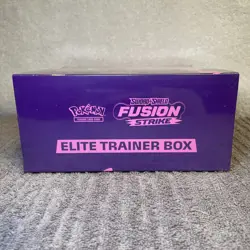 Pokemon TCG: Sword & Shield-Fusion Strike ETB - Factory Sealed - 8 Booster Packs - Image 5