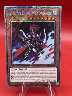 Gorz the Emissary of Darkness (Platinum Secret Rare) RA03-EN210 Quarter Century - Image 1