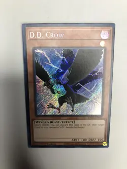 Yu-Gi-Oh! D.D. Crow (Secret Rare) 1st Edition, #RA02-EN002 - NM Condition - Image 3