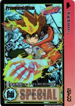 Tsunayoshi Sawada Shonen Jump Special Custom Anime Collectible Card - Image 1