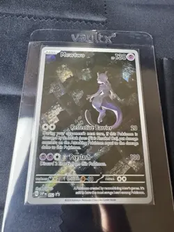 Pokemon TCG Mewtwo Holo Rare Card 151 Scarlet & Violet SVP En 052 Near Mint NM - Image 1