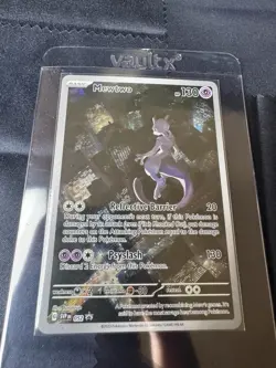Pokemon TCG Mewtwo Holo Rare Card 151 Scarlet & Violet SVP En 052 Near Mint NM - Image 5