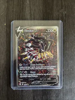 Giratina V Alt Art #186/196 Lost Origin SWSH Holo English Pokemon Card NM - Image 1