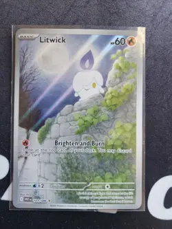 Litwick 101/086 SV: White Flare - Pokemon Card - NM - Image 1