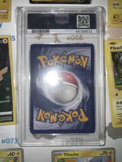 Pikachu Collection! Shadowless Red Check Plus 23 Other Vintage Pokemon Cards NM - Image 4