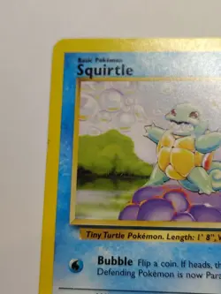 Vintage Pokemon Card - 2000 Pokemon TCG - Base Set 2 Squirtle 93/130 - Image 2