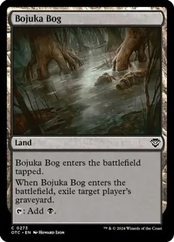 MTG Outlaws of Thunder Junction Commander - Bojuka Bog - Image 1