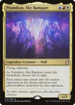 MTG - Pramikon, Sky Rampart [Commander 2019] Foil - Image 1