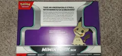 Nintendo Pokemon TCG Mimikyu EX Box - 4 Packs 820650872181 - Image 2