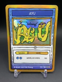 Ayu (Starmie) 79/90 Holo - Pokkedo V4 - Pokemon Fan Art Edo Huang - Image 1