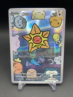 Ditto Staryu 54 Holo - After Skool Hobby V2 Genetic Mystery - Pokemon Fan Art - Image 1