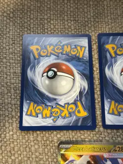 Pokemon Small Mega Evolution Lot Bulbasaur IR 133/132, Mega Latias ex, Etc NM - Image 5