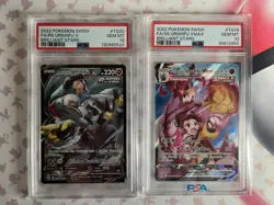Pokemon TCG Single Strike Urshifu VMAX TG19 Rapid Strike Urshifu V TG20 PSA 10 - Image 1