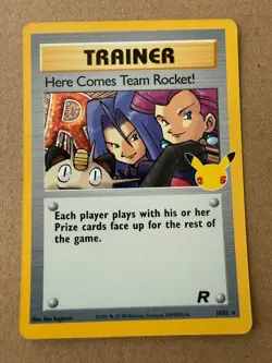 Pokemon - Here Comes Team Rocket! 15/82 Celebrations 25th Anniversary - Image 1