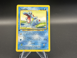 Totodile - 1st Edition - 81/111 Neo Genesis - Pokemon TCG - 2000 - Image 1