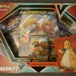 Dragonite V Collection Box - Evolving Skies SYLVEON Pack Fusion Collectible - Image 1