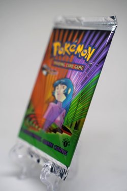 Pokemon TCG Gym Challenge 1st Edition Booster Pack Sabrina Art WOTC 2000 Sealed 742818062244 - Image 3