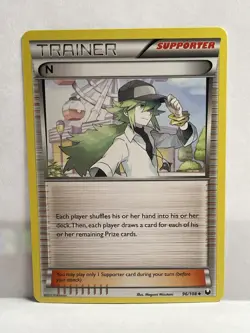 Trainer N 96/108 - Dark Explorers - 2012 Pokemon TCG - NM - Image 1